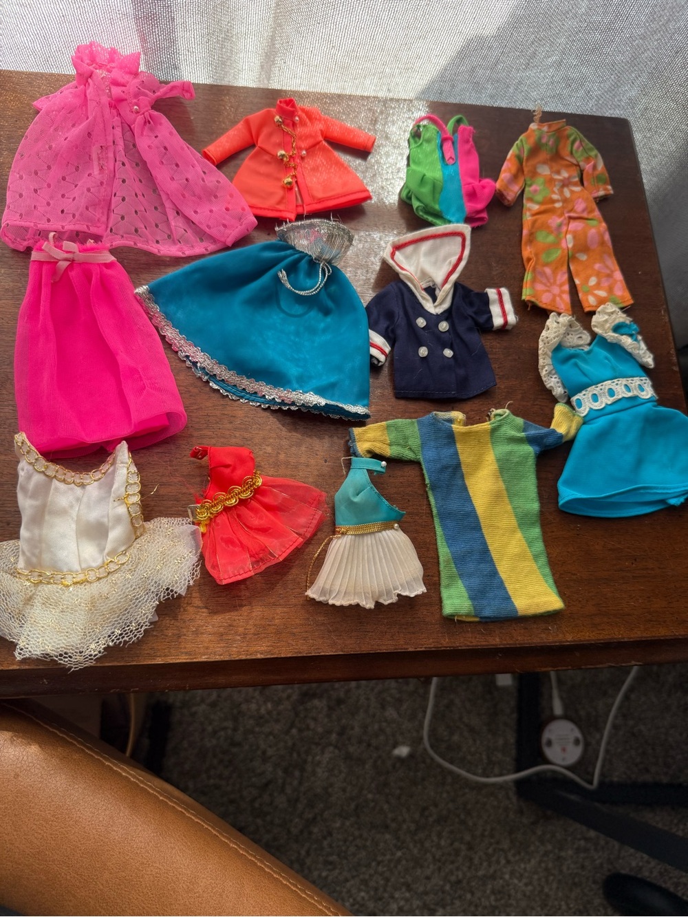 Vintage Barbie and Dawn clothes lot of 12